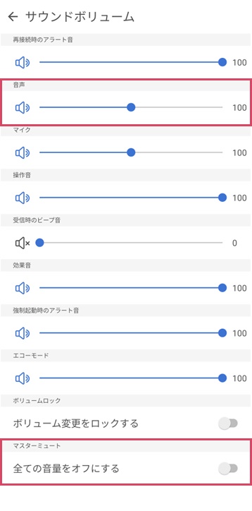 操作画面